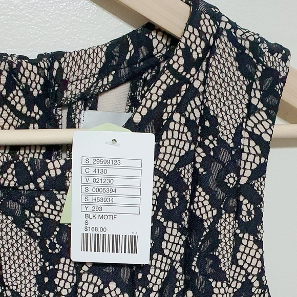 🆕️ Anthropologie HD Black Lace Dress - Fit and Flare Style. NWT - Picture 12 of 14